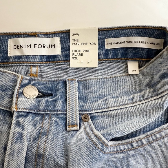 Denim Forum The Marlene 60s High Rise Flare
Jeans Aritzia Size 29 - Picture 13 of 16